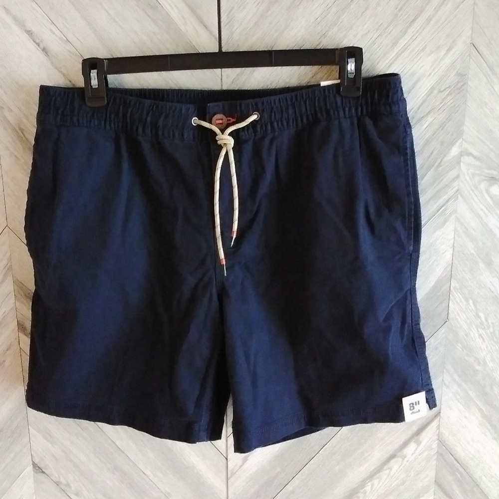 George Men's And Big Men's Twill Pull On Shorts With Drawstring Waist Sz:L(36-38